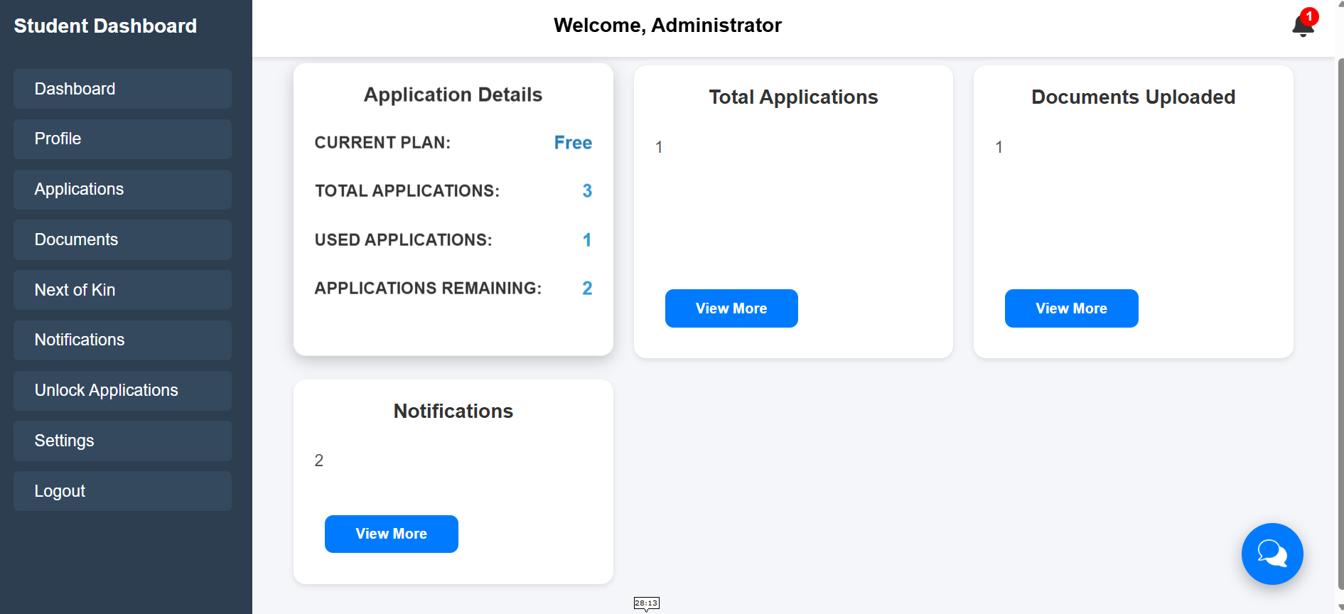 Dashboard preview 2