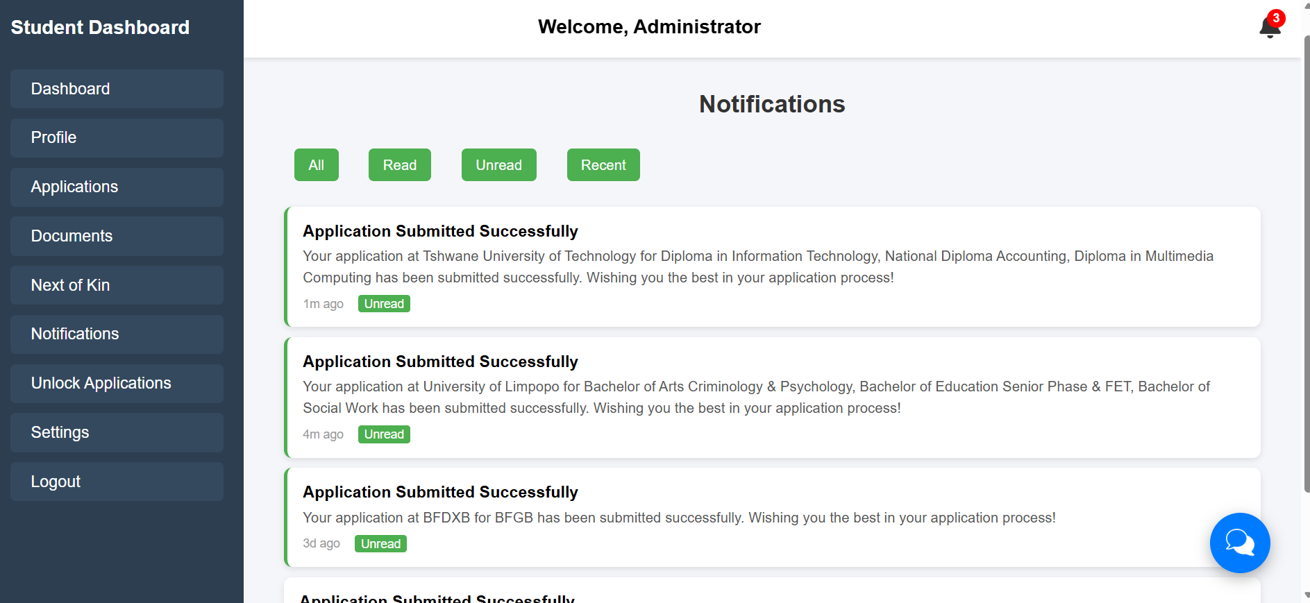 Dashboard preview 3
